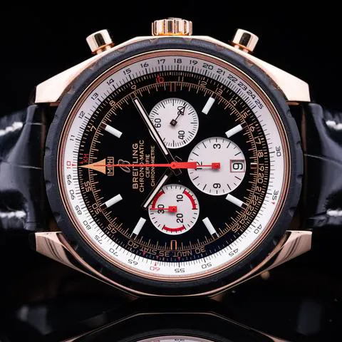 Breitling Chrono-Matic R14360 49mm Rose gold Black