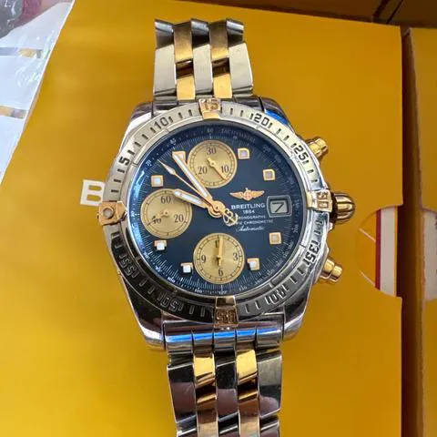 Breitling Cockpit B13358 39mm Yellow gold and Stainless steel Blue 7