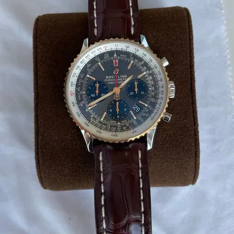 Breitling Navitimer 1 B01 Chronograph 43 UB0121211F1P1 43mm Yellow gold and Stainless steel Gray