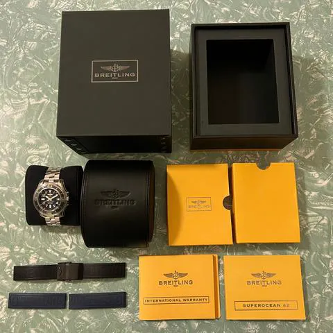 Breitling Superocean 42 A1736402/BA28 42mm Stainless steel Black