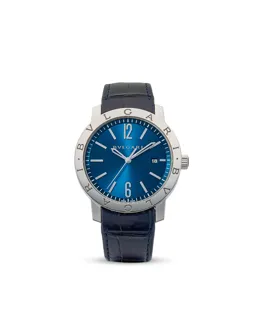 Bulgari Bulgari Bulgari BB41 S Stainless steel Blue