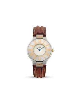 Cartier 21 Must de Cartier 9010 Stainless steel White