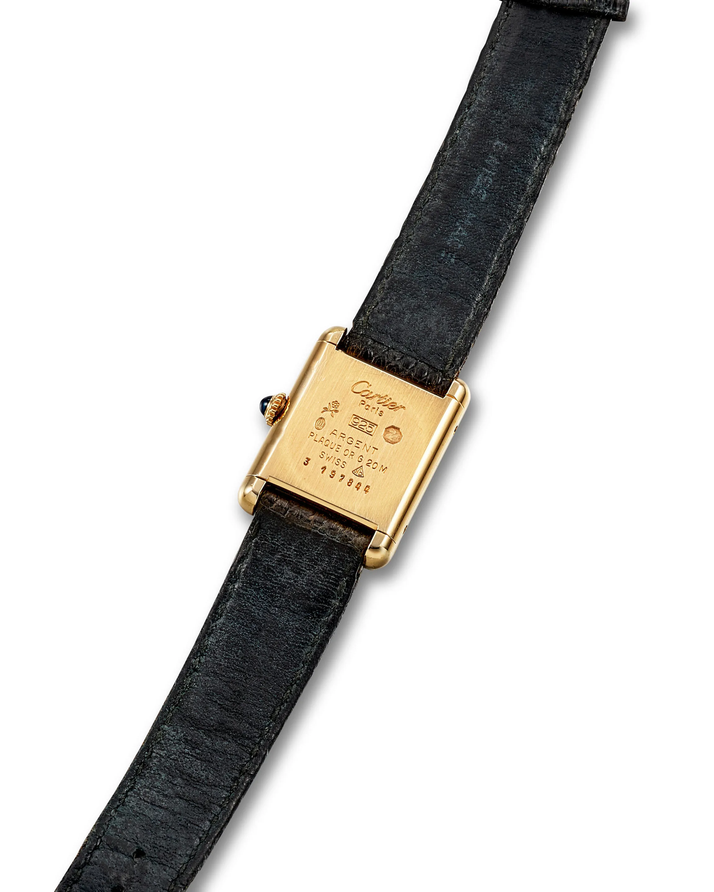 Cartier Must de Cartier 20.5mm Yellow gold Black 1