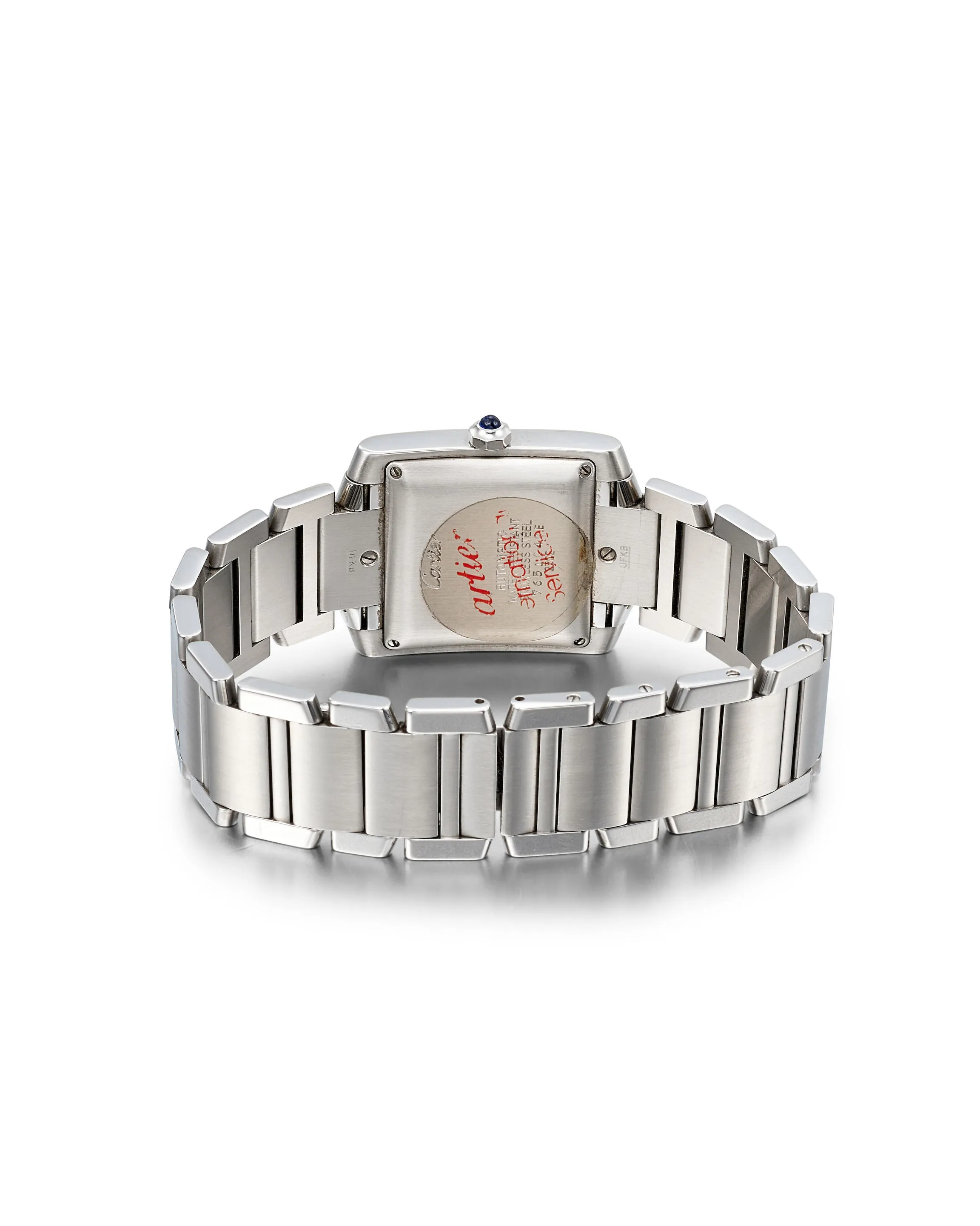 Cartier Tank Française 2302 28.5mm Stainless steel White 1