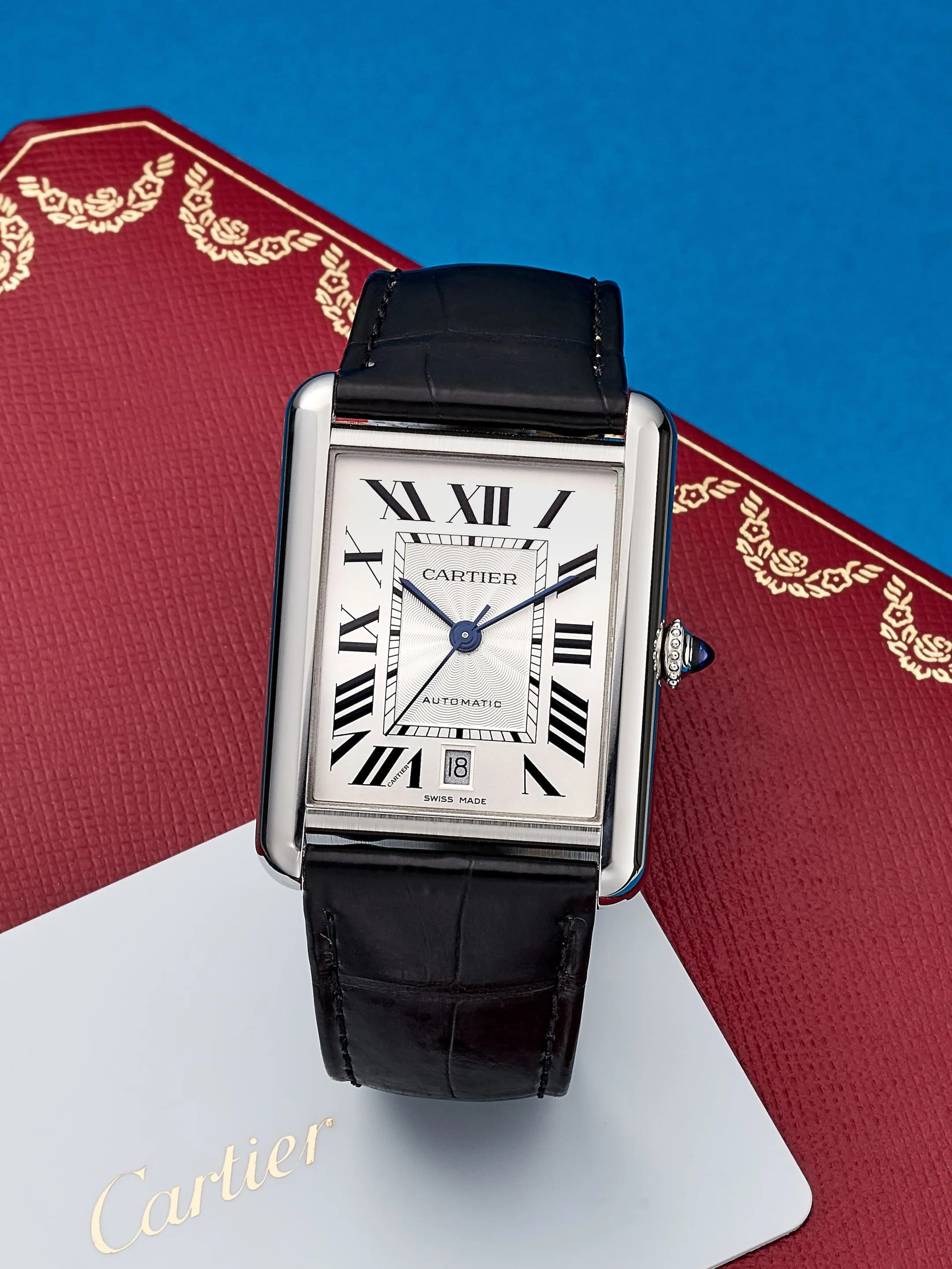 Cartier Tank Must WSTA0040 31mm Stainless steel Silver