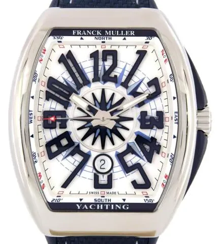 Franck Muller Vanguard V45 SC DT AC BL 44mm White