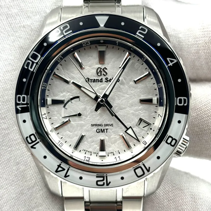 Grand Seiko Spring-Drive GMT SBGE275 44mm Stainless steel Silver