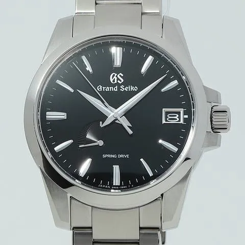 Grand Seiko Spring Drive SBGA227 39.5mm Stainless steel Black