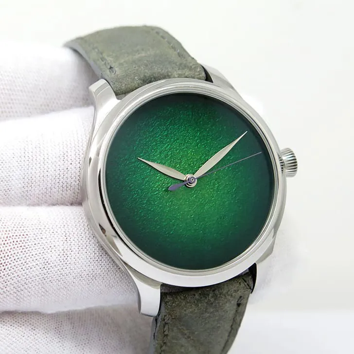 H. Moser & Cie. Endeavour 1200-1233 40mm Stainless steel Green