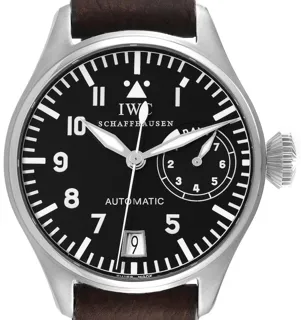 IWC Big Pilot IW500201 Stainless steel Black