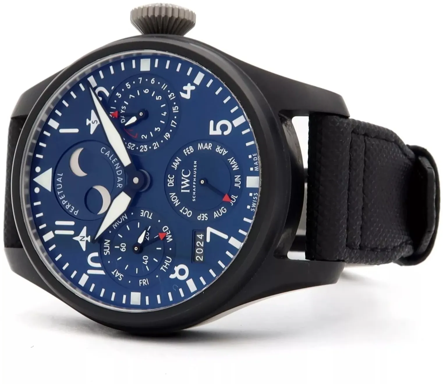 IWC Big Pilot IW503001 46.5mm Ceramic Blue 4