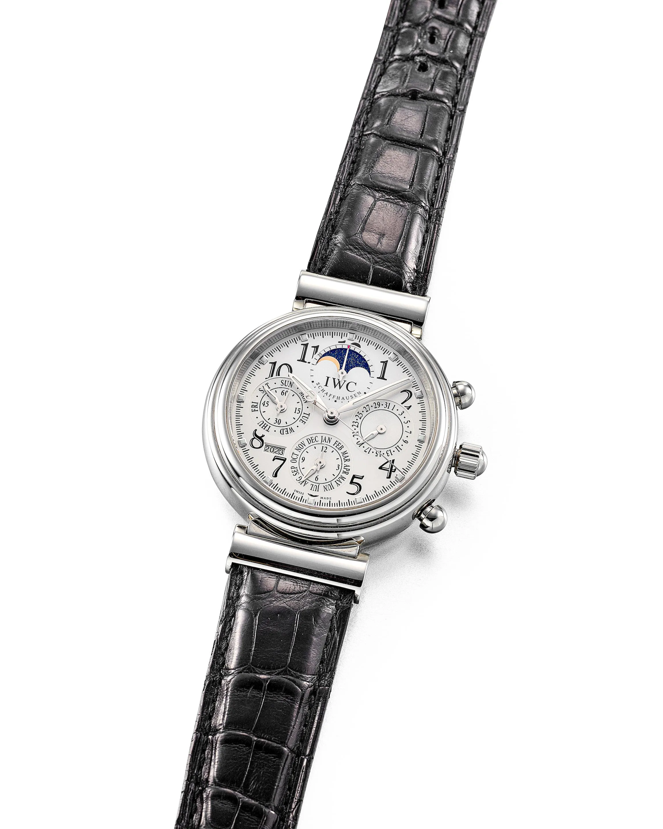 IWC Da Vinci Perpetual Calendar 375803 41.5mm Stainless steel White 1