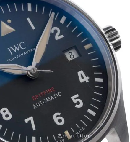 IWC Pilot IW326803 39mm Stainless steel Green 10