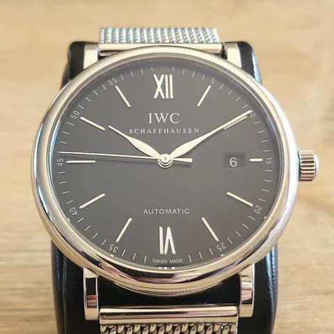 IWC Portofino Automatic IW356508 40mm Stainless steel Black