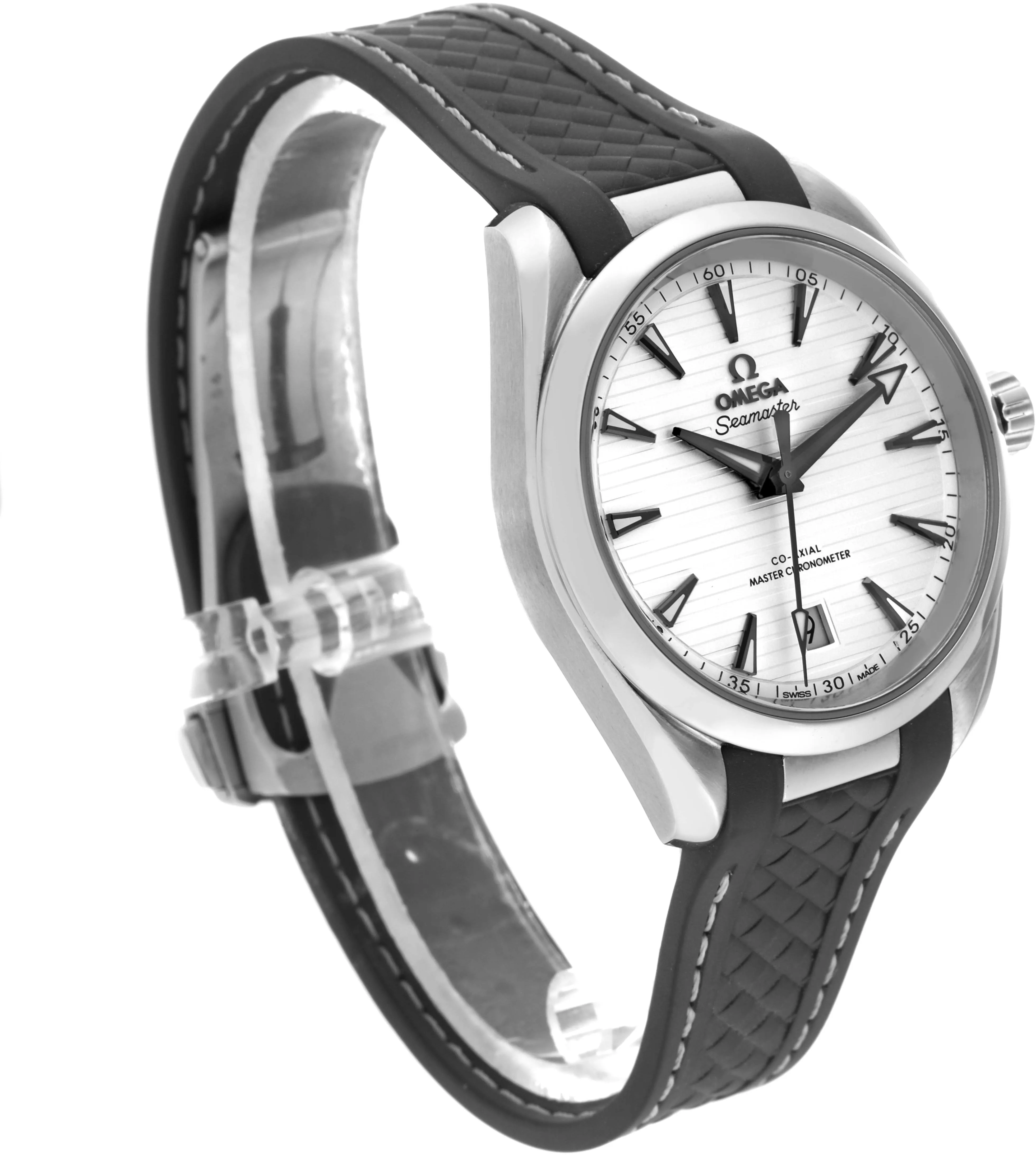 Omega Aqua Terra 220.12.38.20.02.001 38mm Stainless steel Silver 2