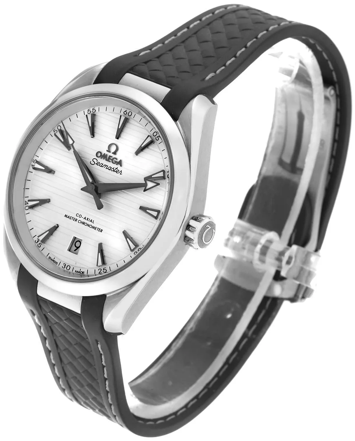 Omega Aqua Terra 220.12.38.20.02.001 38mm Stainless steel Silver 3