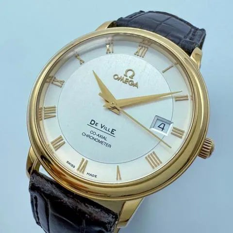 Omega De Ville 4617.31.02 36mm Yellow gold Silver 1