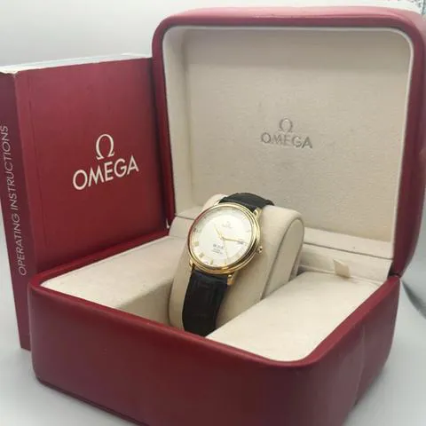 Omega De Ville 4617.31.02 36mm Yellow gold Silver 6