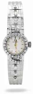 Omega 17255 18k white gold