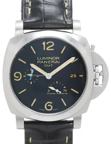 Panerai Luminor 1950 3 Days GMT Power  PAM 01321 44mm Stainless steel Black