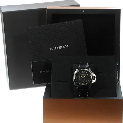 Panerai Luminor 1950 3 Days GMT Power  PAM 01321 44mm Stainless steel Black 1