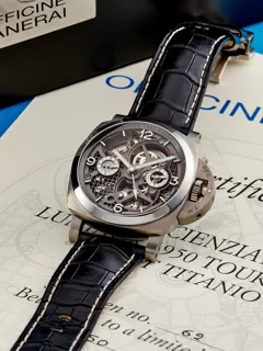 Panerai Luminor 1950 PAM 00578 Titanium Skeletonized