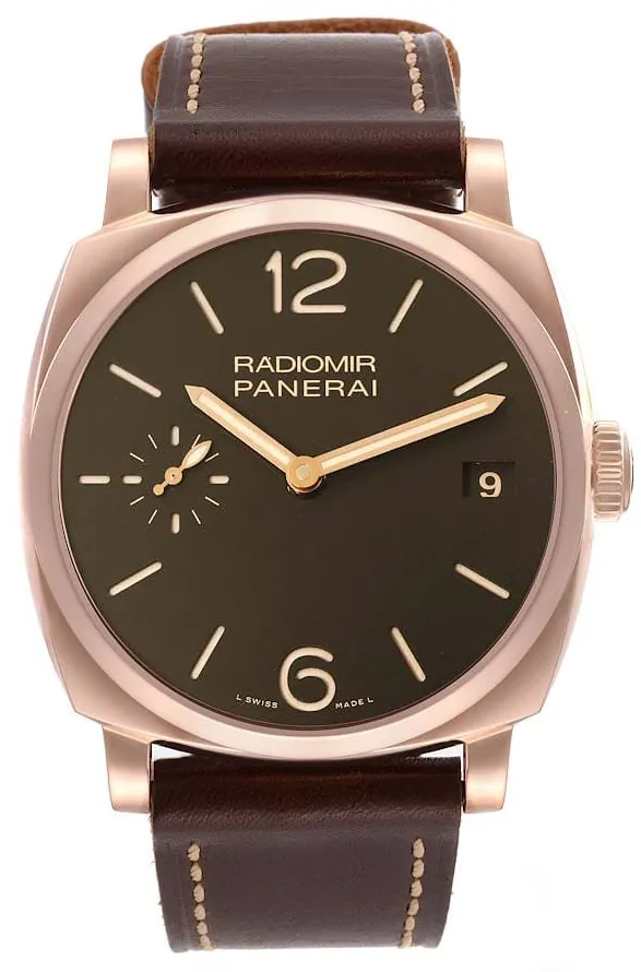 Panerai Radiomir 1940 PAM 00515 47mm Rose gold Brown