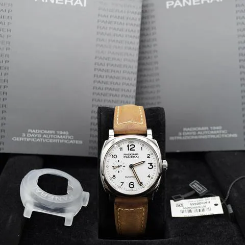 Panerai Radiomir 1940 PAM 00655 42mm Stainless steel White 1