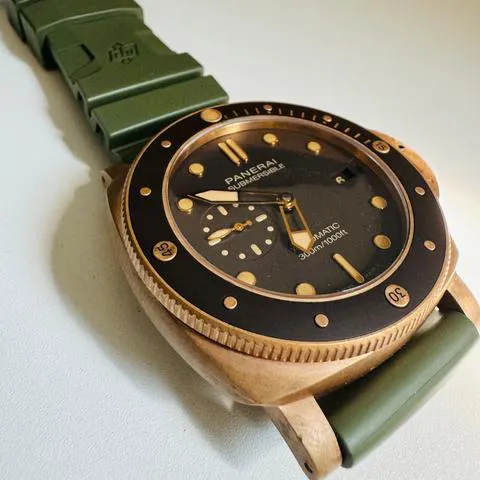 Panerai Submersible PAM 00968 47mm Bronze Brown 4