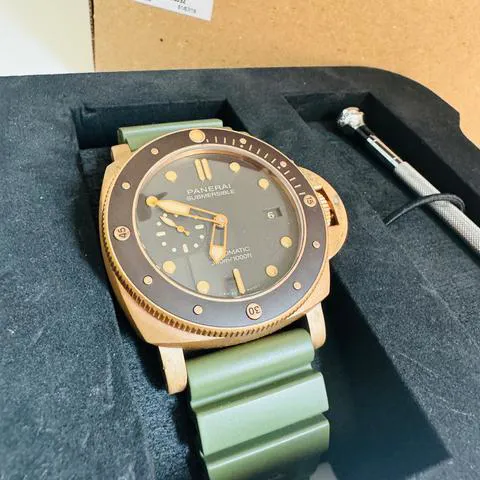 Panerai Submersible PAM 00968 47mm Bronze Brown 13