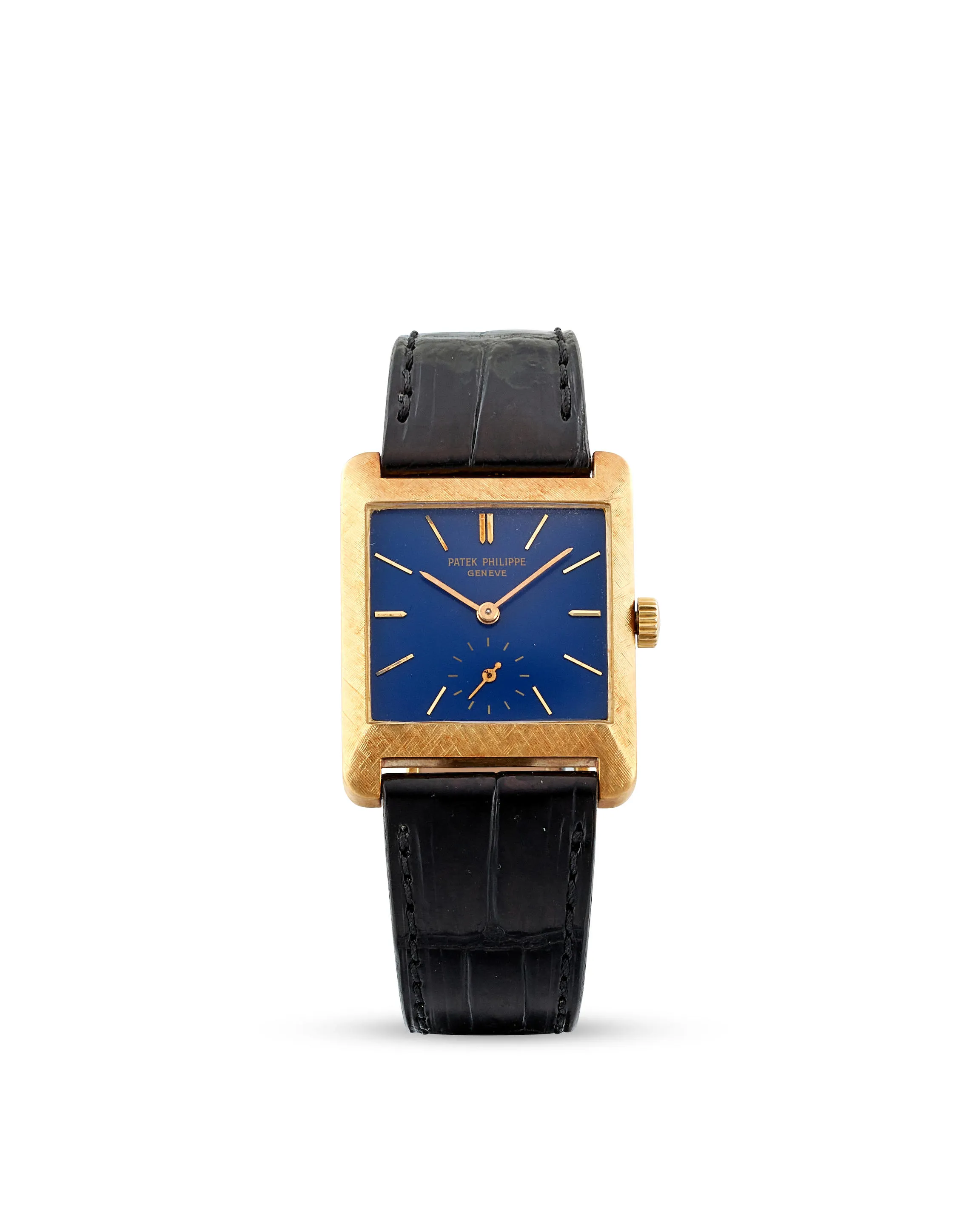 Patek Philippe 2488 28mm 18k yellow gold Blue