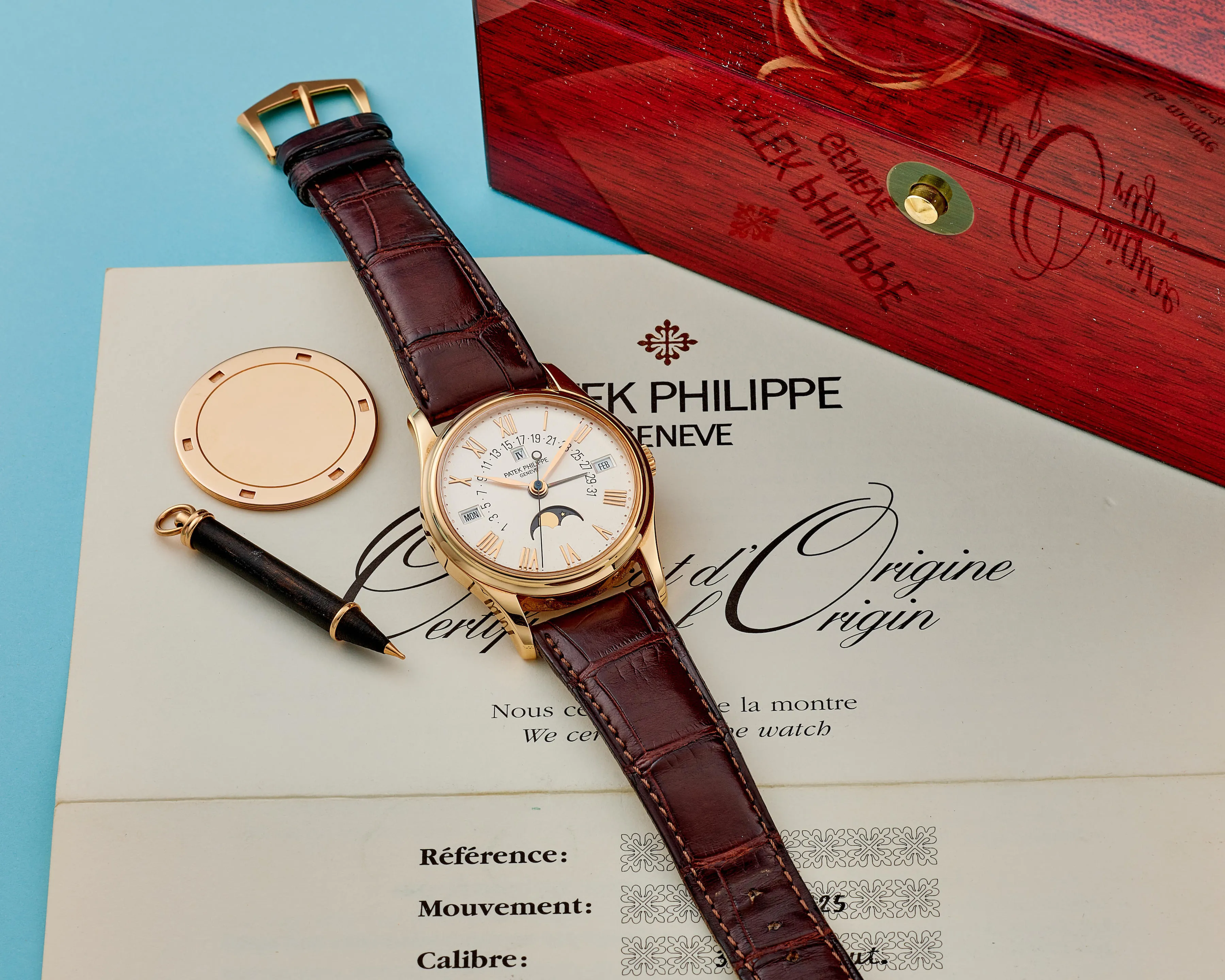 Patek Philippe Perpetual Calendar 5050R 36mm Rose gold White 1