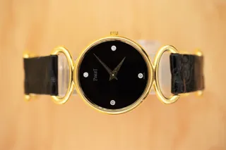 Piaget 9005 Yellow gold Black