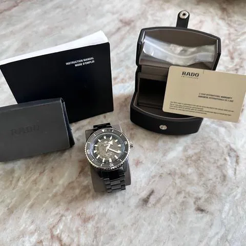 Rado Captain Cook R32127152 43mm Stainless steel Black