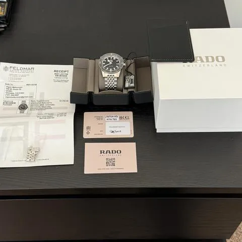 Rado Captain Cook R32505153 42mm Stainless steel Black