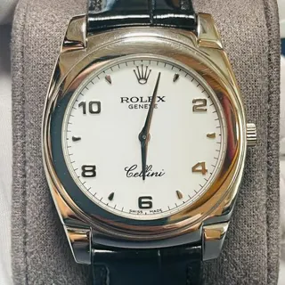 Rolex Cellini Cestello 5330 36mm Rose gold White