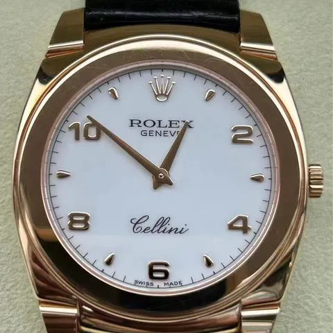 Rolex Cellini Cestello 5330 36mm Rose gold White