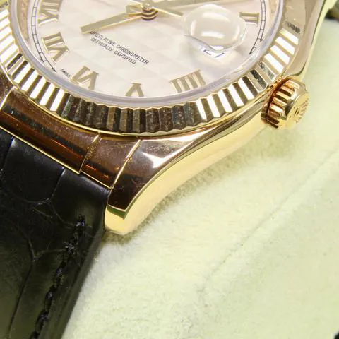 Rolex Datejust 116138 36mm Yellow gold White 9