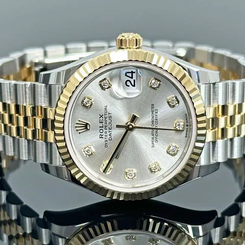 Rolex Datejust 31 278273 31mm Yellow gold and Stainless steel Silver