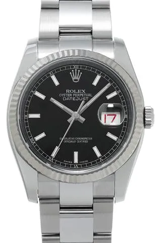 Rolex Datejust 36 116234 36mm Stainless steel Black