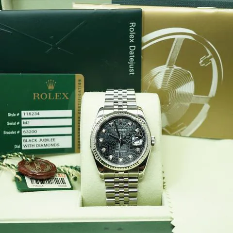 Rolex Datejust 36 116234 36mm Stainless steel Black 1