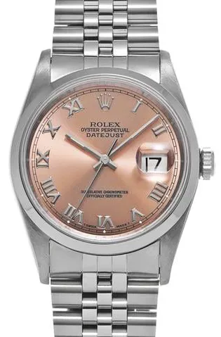 Rolex Datejust 36 16200 36mm Stainless steel Silver