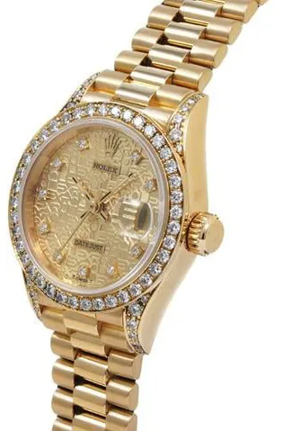 Rolex Datejust 69158G 26mm Yellow gold Champagne 1