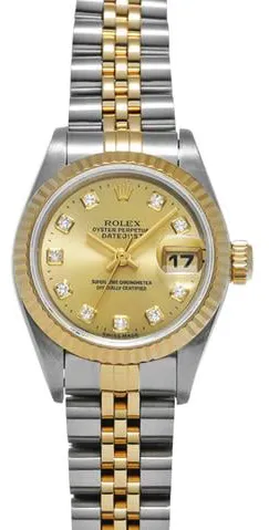 Rolex Datejust 69173G 26mm Stainless steel Champagne