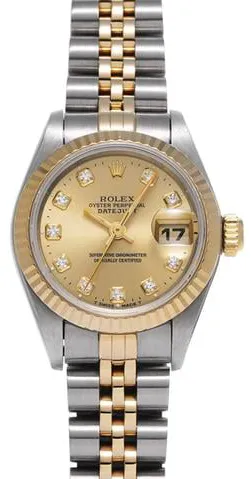 Rolex Datejust 69173G 26mm Stainless steel Champagne