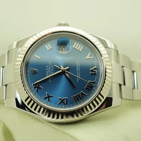 Rolex Datejust II 116334 41mm Stainless steel Blue 8