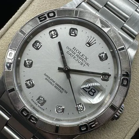 Rolex Datejust Turn-O-Graph 16264 36mm Stainless steel Silver