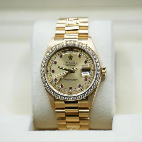 Rolex Day-Date 36 18048 36mm Yellow gold Champagne 1