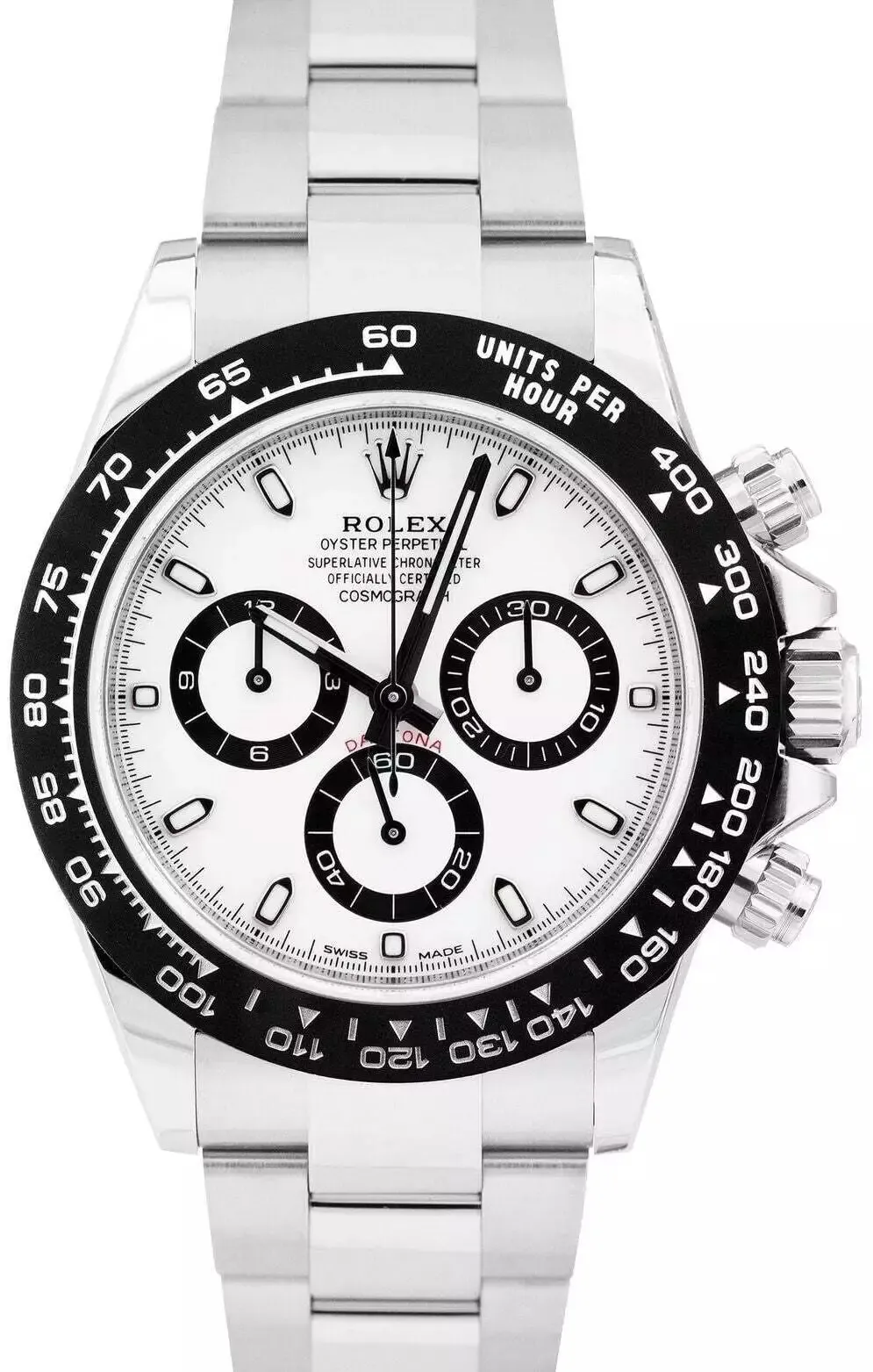 Rolex Daytona 116500LN-0001 40mm Stainless steel White