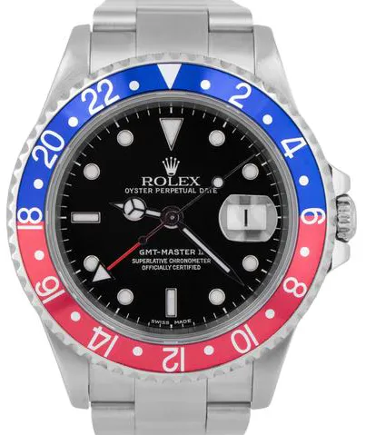 Rolex GMT-Master II 16710 40mm Stainless steel Black